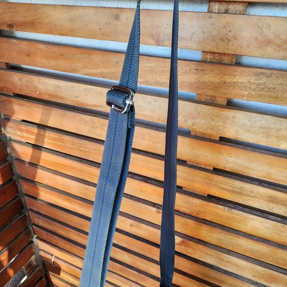 HEDGREN crossbody bag nylon 5 compartment navy blue - Picture 9 of 9